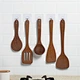 wood kitchen utensil set